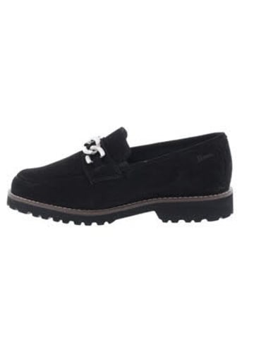 Sioux Damen Slipper Meredith H in Schwarz