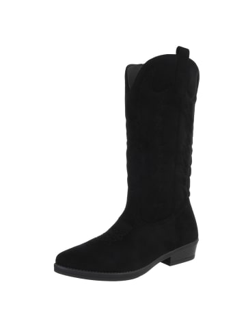 Ital-Design Stiefel in Schwarz