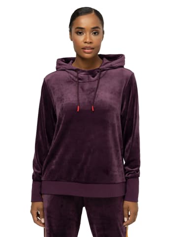 Gina Laura Sweatshirt in dunkle pflaume