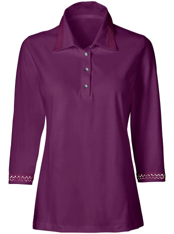 WITT WEIDEN Poloshirt in violett