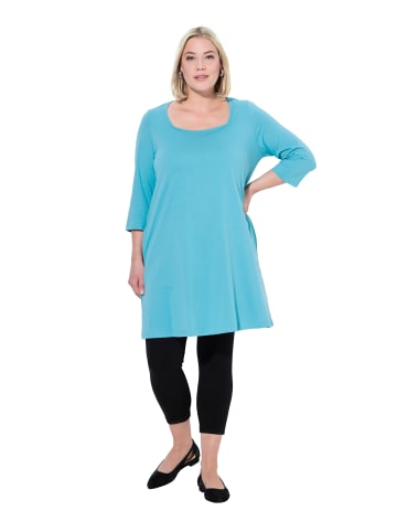 Ulla Popken Longshirt in türkisgrün