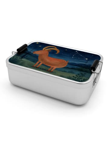 Mr. & Mrs. Panda Brotdose Sternzeichen Steinbock Design ohne Spruch in Weiß