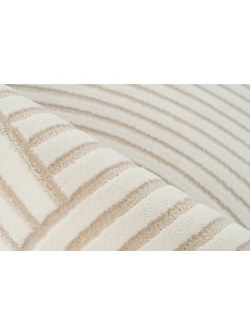 Kayoom Kayoom Neu 2026 Wohnzimmer Kurzflor Teppich Concert 125 elfenbein in elfenbein