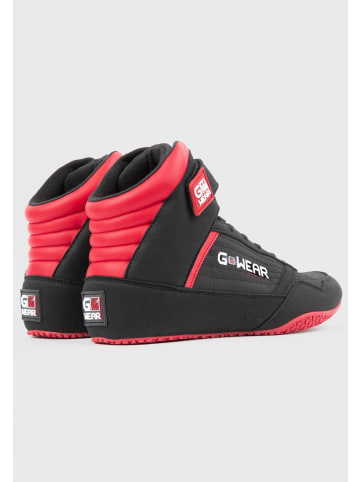 Gorilla Gwear Classic High Tops - Schwarz/Rot