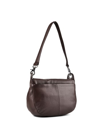 Mandarina Duck Mellow Schultertasche Leder 36 cm espresso