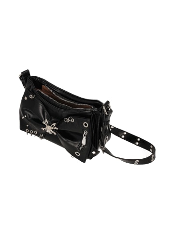 myMo ROCKS Women Satchel in Black