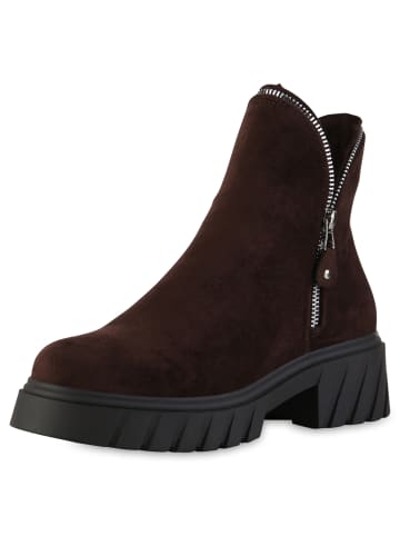 VAN HILL Klassische Stiefeletten Katherine in Braun