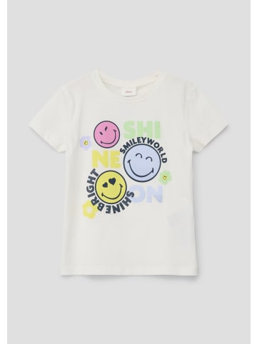 s.Oliver T-Shirt kurzarm in Creme