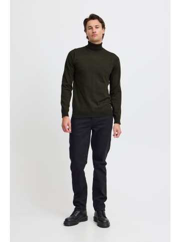 BLEND Strickpullover BHBRUTON roll neck knit 20717261 modischer Strickpullover in oliv