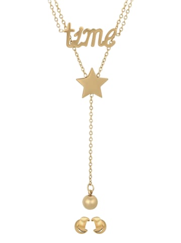 faina Women Jewelry Set in gold