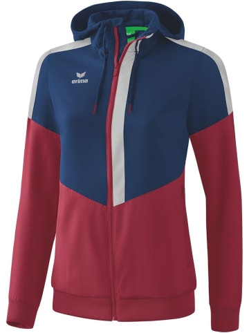 erima Trainingsjacke "Squad Tracktop Jacke Mit Kapuze" in Blau