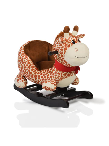 Moni Plüsch Schaukeltier Giraffe WJ-635 in natur