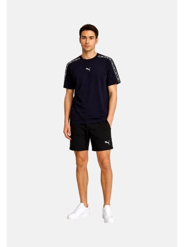 Puma T-Shirt 'ESS Tape' in dunkelblau