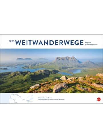 Heye Kalender Kalender - Weitwanderwege Edition 2026