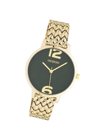 Oozoo Analog-Armbanduhr Oozoo Vintage Series gold mittel (ca. 38mm)