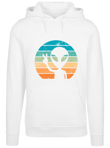F4NT4STIC Hoodie Alien Piece Sonnenuntergang in weiß