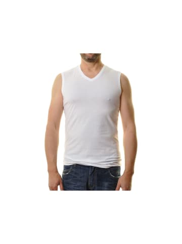 Ragman Tank Tops in weiß