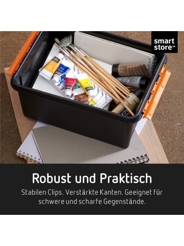 SmartStore 3er-Set Aufbewahrungsbox Pro Schwarz 14L
