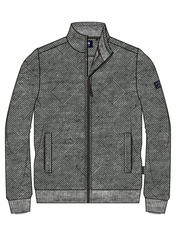 Petrol Industries Sweatshirt mit Stehkragen und Reißverschluss ironview in Schwarz