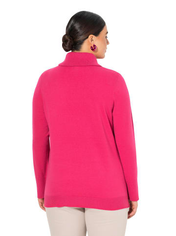 Ulla Popken Pullover in rot pink