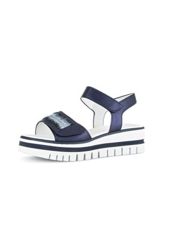 Gabor Fashion Riemchensandalen in blau