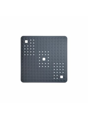 WohnDirect rutschfeste Duscheinlage 60x60cm BLASIC in anthrazit