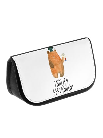 Mr. & Mrs. Panda kulturtäschchen Bär Prüfung mit Spruch in Weiß