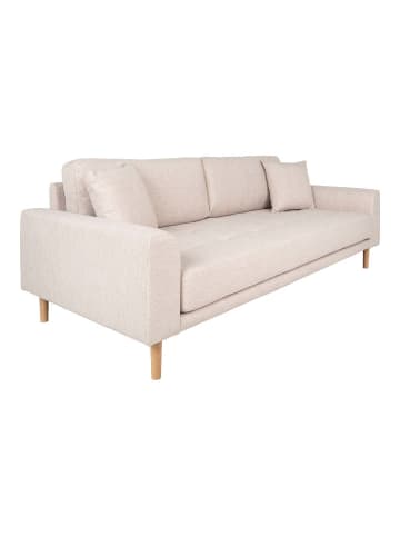 ebuy24 Sofa Lido Sandfarben 210 x 93 cm