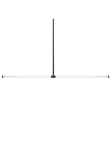 Beliani Pendelleuchten MAGARA in Schwarz/Weiß - (W) 120 x (H) 108 x (L) 2 cm
