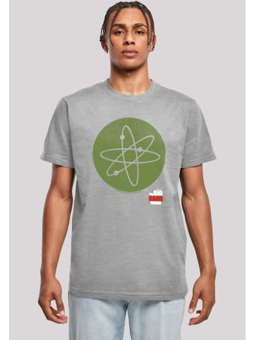 F4NT4STIC T-Shirt Big Bang Theory TV Serie Big Bang in grau meliert