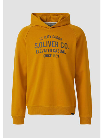 s.Oliver Sweatshirt in 16D1_goldgelb