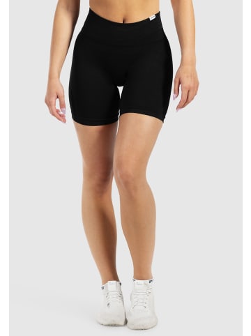 SMILODOX Short Leggings Arleta Scrunch in Schwarz
