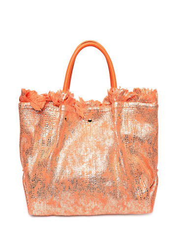 Carla Ferreri Henkeltasche in Orange