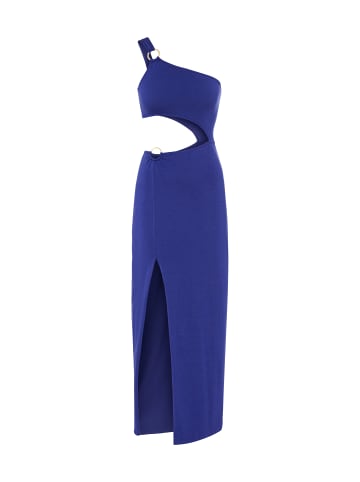 LSCN BY LASCANA One-Shoulder-Kleid in violet-blue