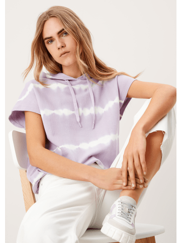 s.Oliver Sweatshirt kurzarm in Lila