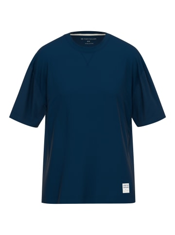 Tom Tailor T-Shirt Kilkenny in blau-dunkel-uni
