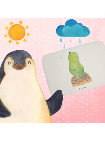 Mr. & Mrs. Panda Badläufer Schildkröte Pause ohne Spruch in Weiß