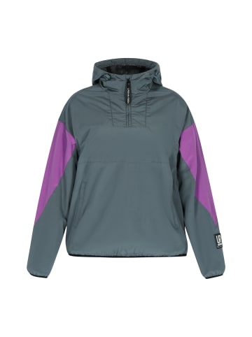 Schmuddelwedda Damen Blouson in Graublau Colorblock