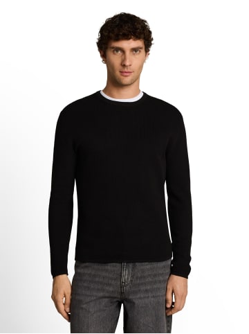 TOM TAILOR Denim Pullover in schwarz - 0001