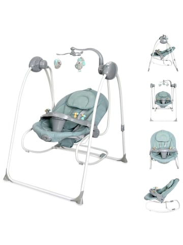 Lorelli Babywippe elektrisch Tango 2 in 1 in grün