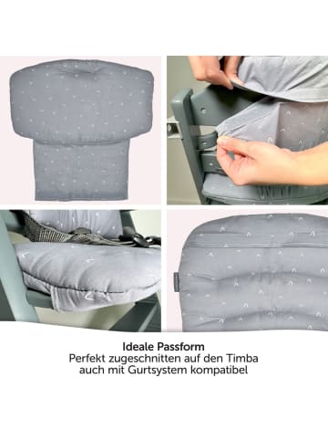 LaLoona Sitzkissen / Hochstuhlauflage für bebeconfort in grau