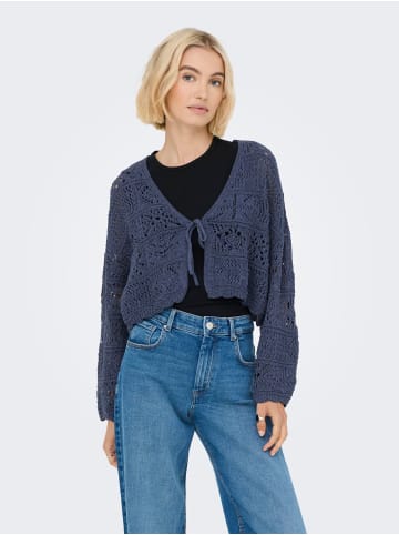 ONLY Strickjacke in Indigo