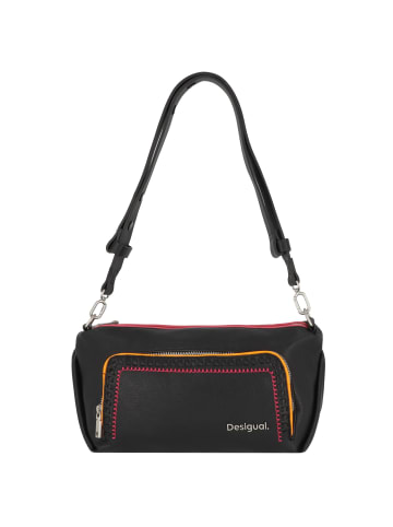 Desigual Prime Schultertasche 31 cm in schwarz