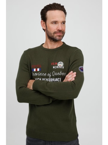 FQ1924 Strickpullover FQErlo in Grün