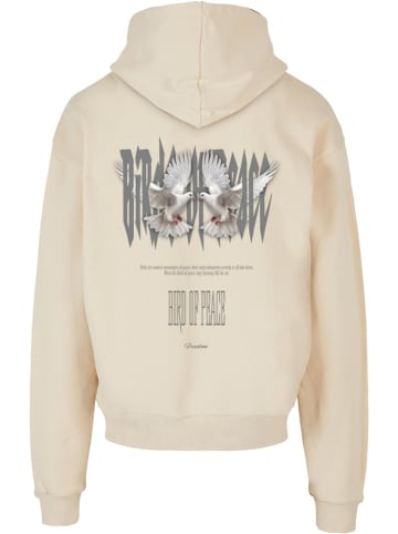 Merchcode Hoodie "Birds Of Peace 2 Hoody" in Beige