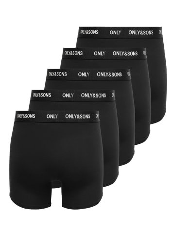 ONLY & SONS 5er-Pack Shorts in Black 2