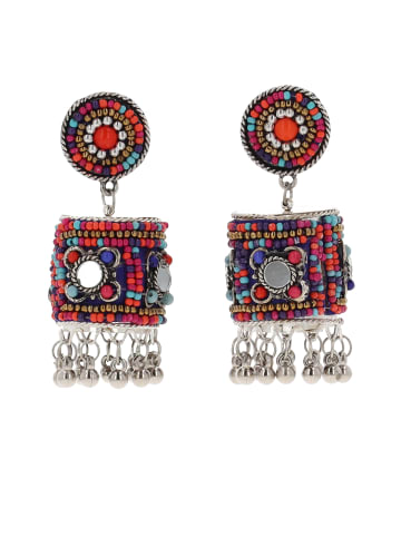 gaya Damen Ohrringe in Lila Mehrfarbig