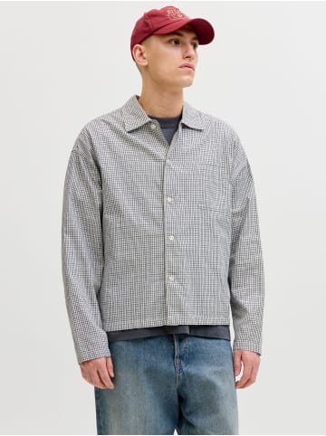 Jack & Jones Karohemd in Odyssey Gray 1