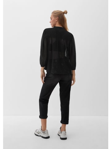 QS Bluse in 9999_schwarz