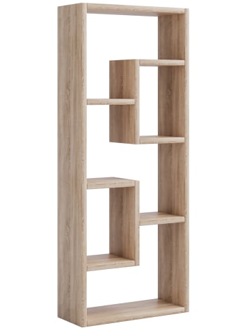 VCM  Holz Wandregal Wandboard Hängeregal Board Vilota in Honig-Eiche